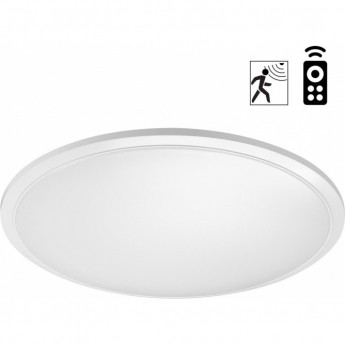 Светильник накладной NOVOTECH OVER 359211 NT23 327 IP43 LED 48W 170-265V 4320Лм 3000-6000К диммируемый с датчиком движения,пульт ДУ в комплекте белый Светильник накладной NOVOTECH OVER 359211 NT23 327 IP43 LED 48W 170-265V 4320Лм 3000-6000К диммируемый с датчиком движения,пульт ДУ в комплекте белый