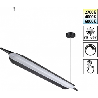 Светильник подвесной NOVOTECH LEDO ALA 359544 черный Светильник подвесной NOVOTECH LEDO ALA 359544 черный
